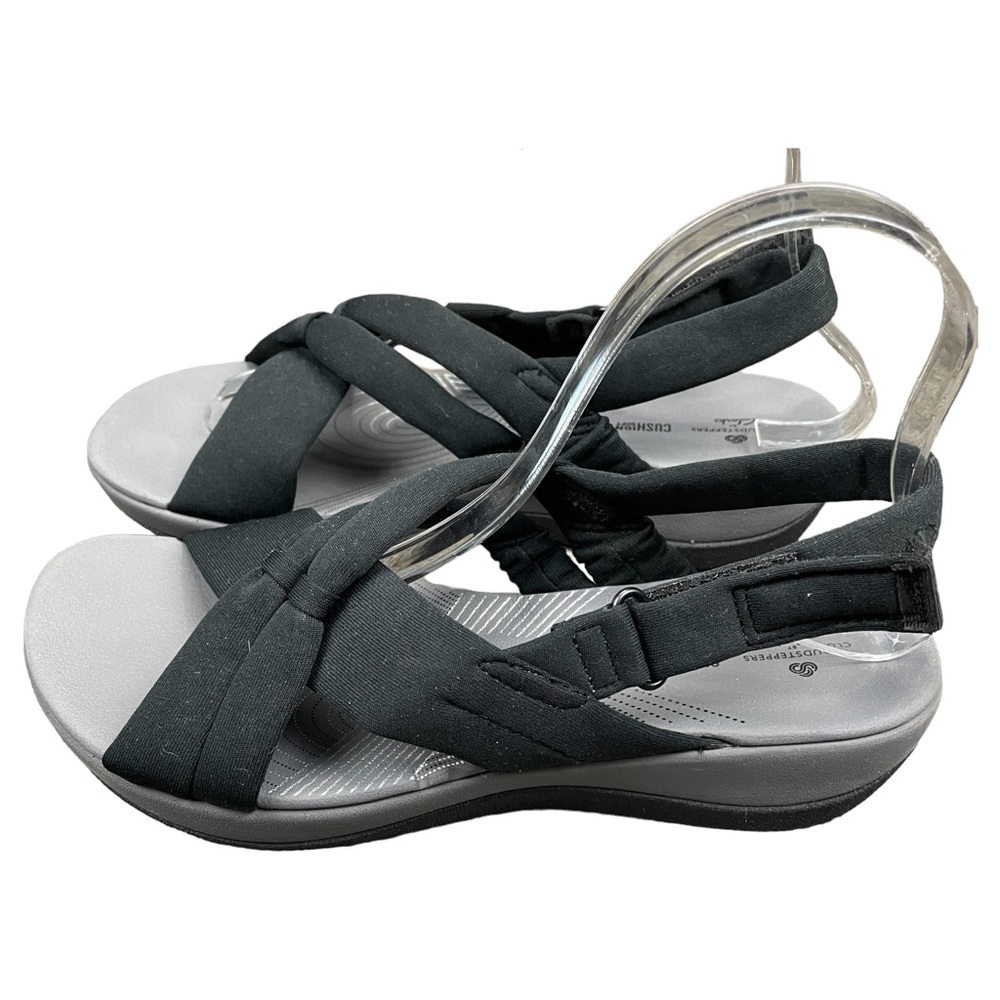 CLOUDSTEPPERS By Clarks Jersey Sport Sandals Women's Sz 9.5 US Arla Belle